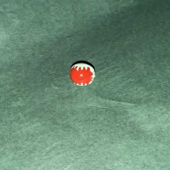 Gnoce xmas halloween gift - Red Apple w/leaf charm bead - see pics - Picture 8 of 8